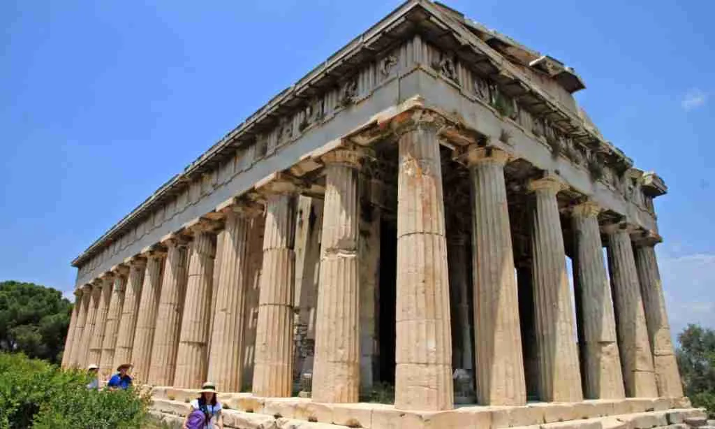 Temple of Hephaestus in the ancient Agora