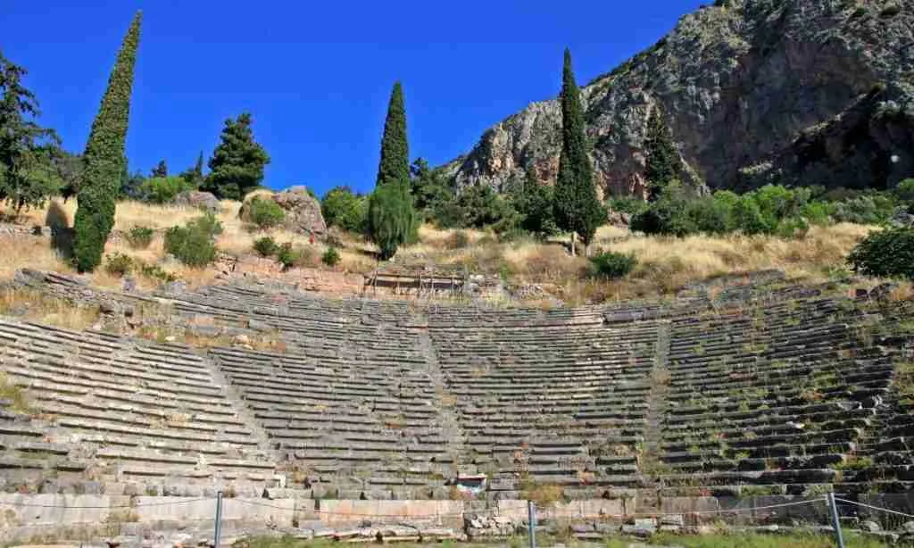 Teatro di Delfi a delfi